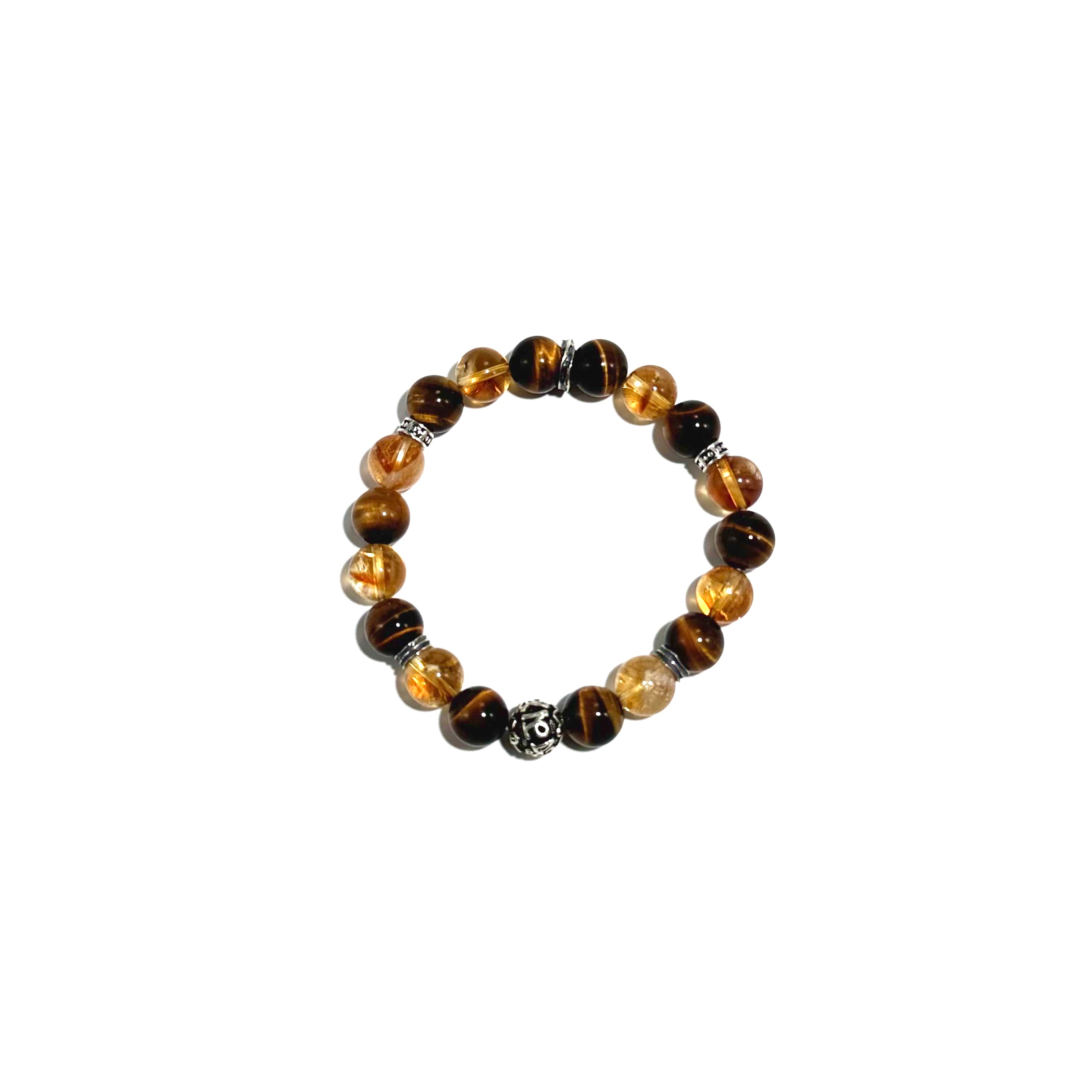 Citrine Gemstone Necklace for Positive Energy