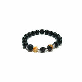 Obsidian, Tiger Eye & Citrine Bracelet- ASTROSOUL