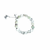 White Moonstone & Clear Quartz Bracelet- ASTROSOUL
