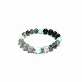 Black Rutilated Quartz, Labradorite- ASTROSOUL
