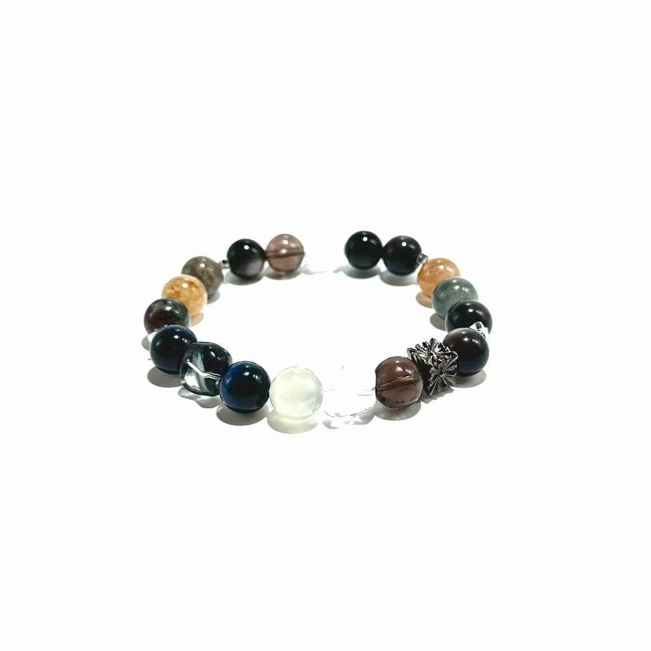 Multi Gemstone & Rutilated Quartz Bracelet - ASTROSOUL