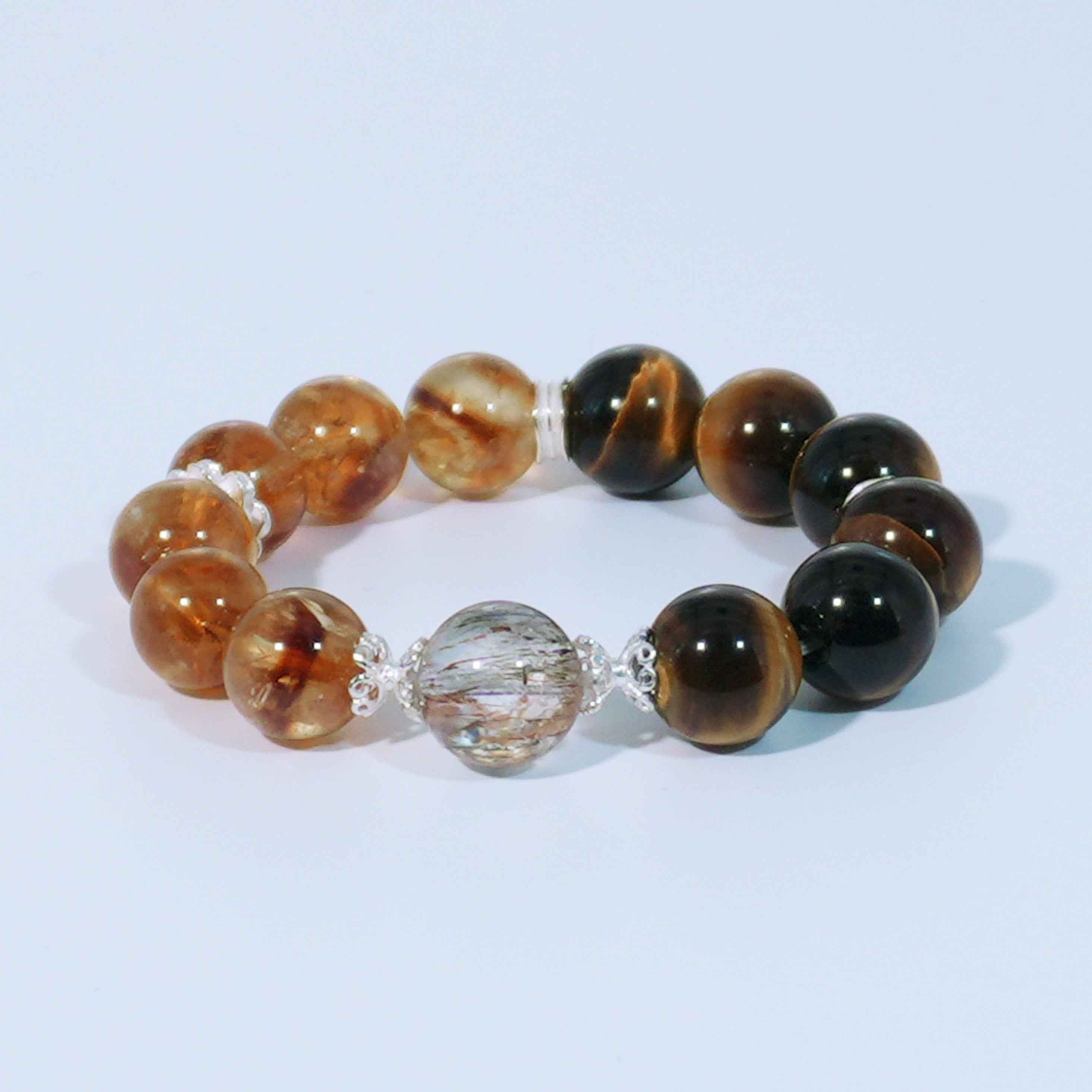 Tiger Eye & Rutilated Quartz- ASTROSOUL