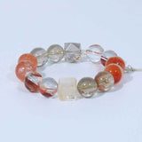 Sunstone Harmony – Clear Quartz Energy crystal Bracelett - ASTROSOUL