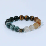 Tiger Eye, Jade & Rutilated Quartz - ASTROSOUL