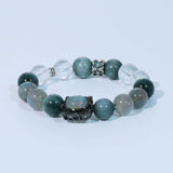 Energy Balance Gemstone Beaded Bracelet - Water Element Bracelet - ASTROSOUL