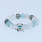 Energy Balance Gemstone Beaded Bracelet - Water Element Bracelet - ASTROSOUL