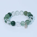 Energy Balance Gemstone Beaded Bracelet - Wood Element Bracelet - ASTROSOUL