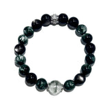 Forest Clarity – Green Jade & Fluorite crystal Bracelet - ASTROSOUL