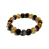 Fortune Roar Bracelet – Citrine & Tiger Eye - ASTROSOUL