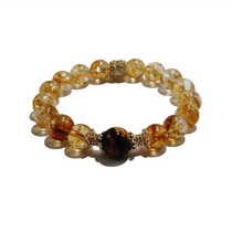Golden Guardian – Citrine & Tiger’s Eye Bracelet - ASTROSOUL