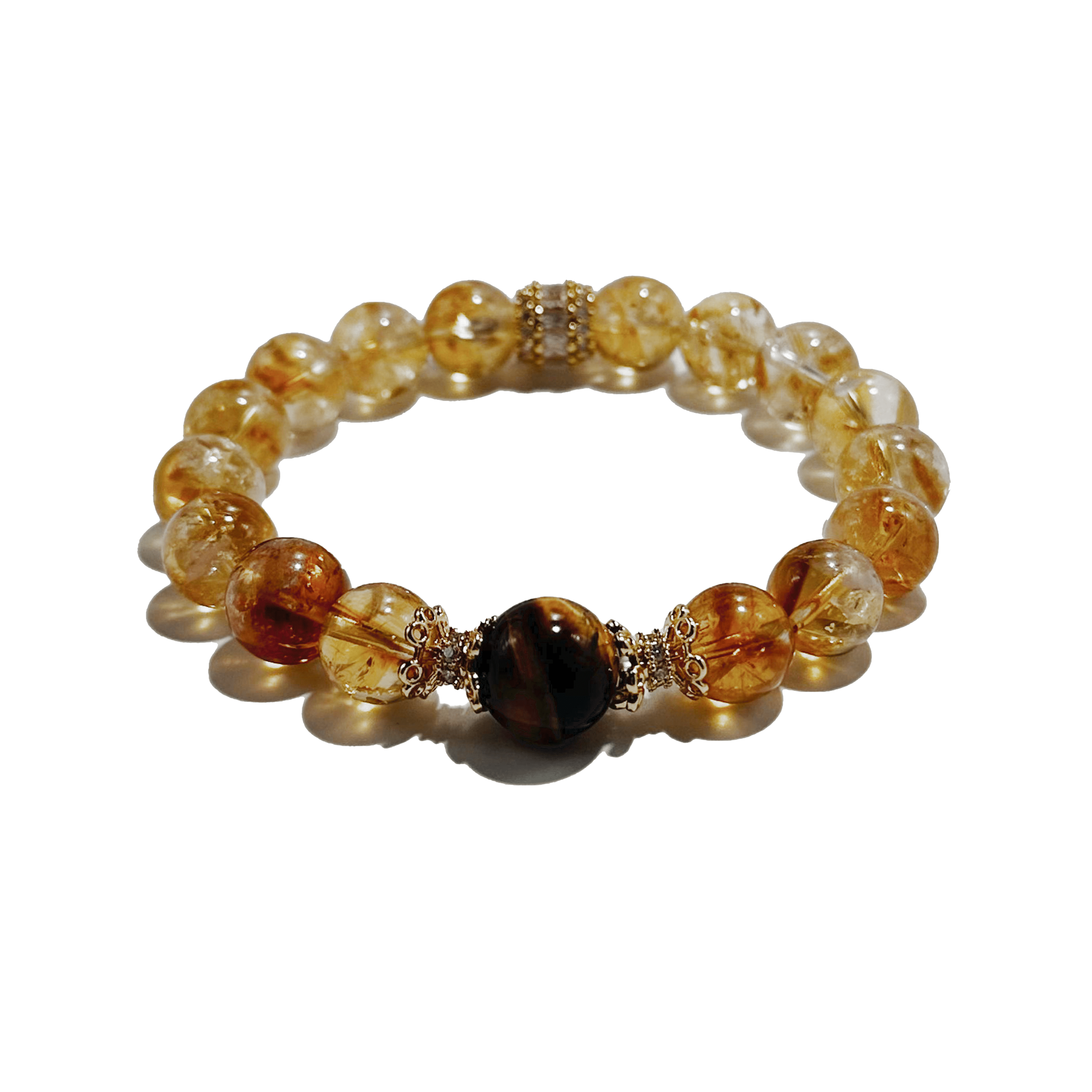 Golden Guardian – Citrine & Tiger’s Eye Bracelet - ASTROSOUL