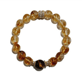 Golden Guardian – Citrine & Tiger’s Eye Bracelet - ASTROSOUL