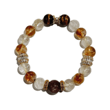 Golden Harmony Bracelet – Citrine, Tiger Eye & Garnet - ASTROSOUL