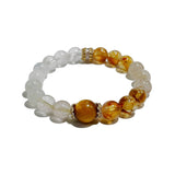Golden Harmony – Tiger Eye, Citrine & Rutilated Quartz Bracelet - ASTROSOUL