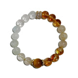 Golden Harmony – Tiger Eye, Citrine & Rutilated Quartz Bracelet - ASTROSOUL