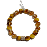 Golden Takin – Tiger Eye & Citrine Wealth crystal Bracelet - ASTROSOUL