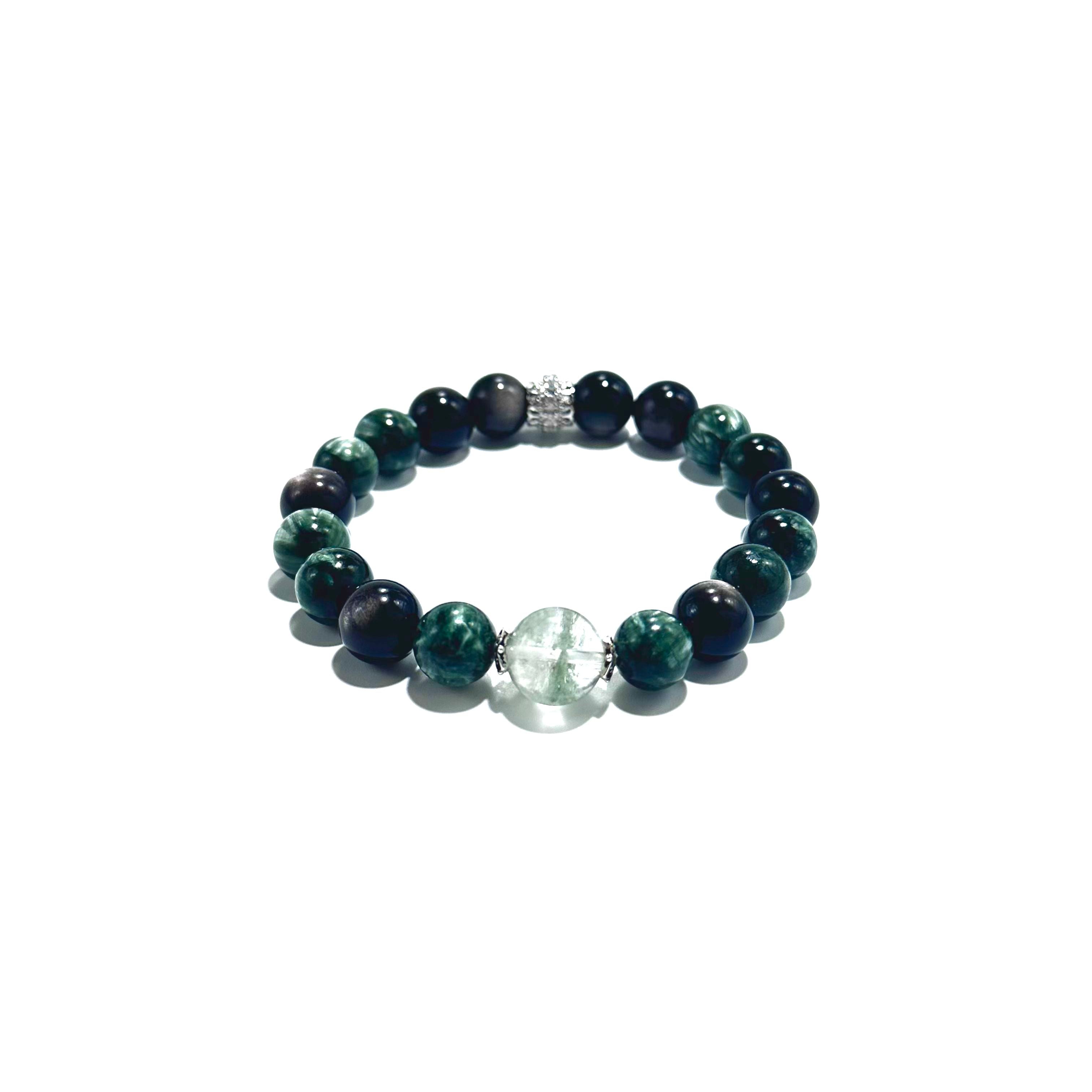 Green Jade Healing crystal Bracelet - ASTROSOUL