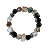 Mystic Balance Bracelet – BlackOnyx, Morganite & Rutilated Quartz - ASTROSOUL