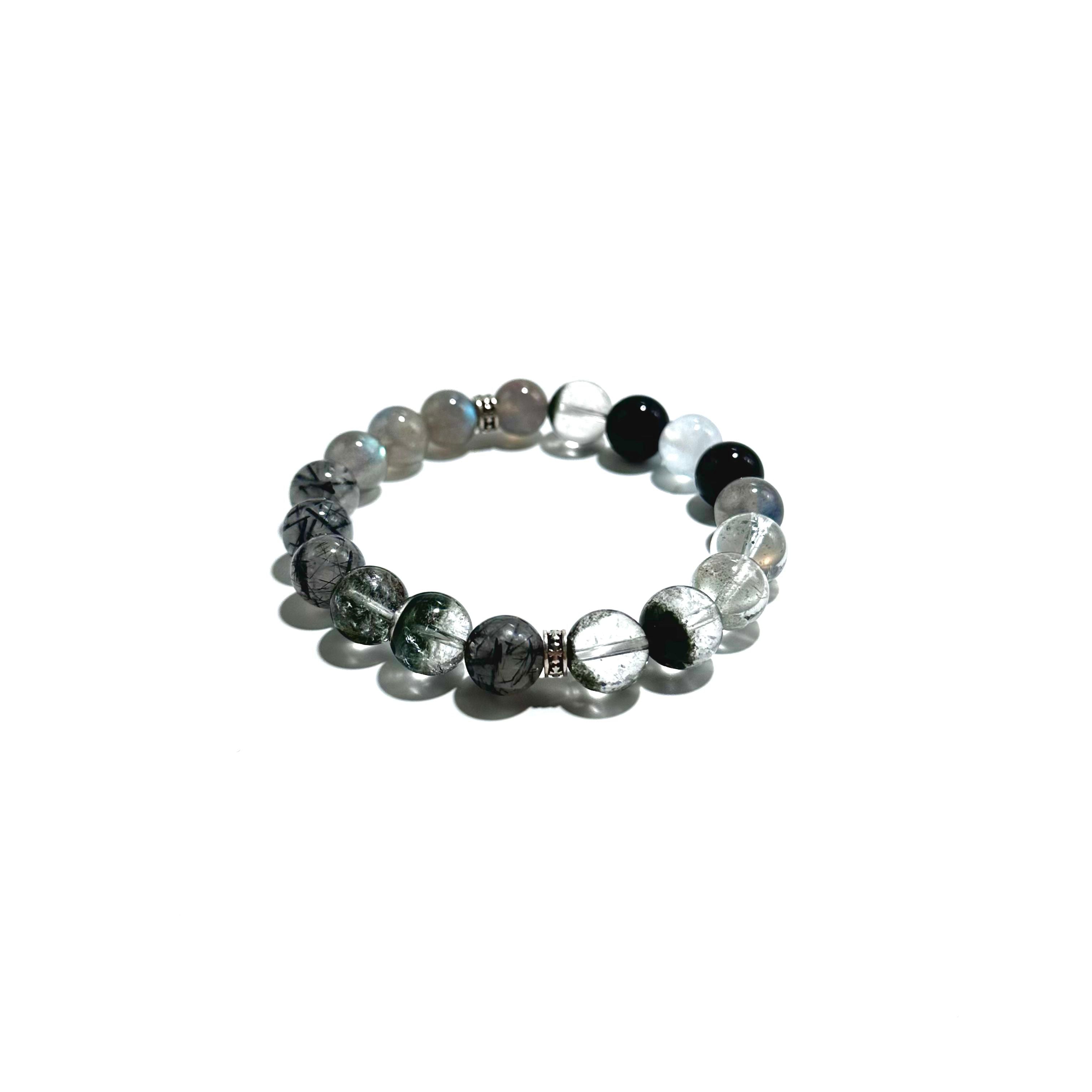 Multi Rutilated Quartz crystal Bracelet - ASTROSOUL