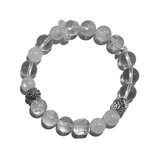 Pure Light – Moonstone & Clear Quartz crystal Bracelet - ASTROSOUL