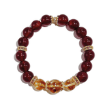Royal Fortune Bracelet – Red Agate & Citrine - ASTROSOUL