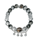 Sacred Grove – Rutilated Quartz & Moss Agate crystal Bracelet - ASTROSOUL